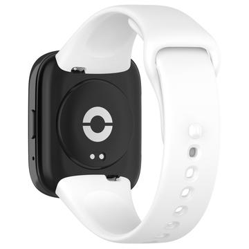 Miękki Silikonowy Pasek do Xiaomi Redmi Watch 3 Lite/3 Active - Biel
