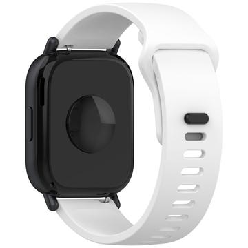 Miękki Silikonowy Pasek do Xiaomi Redmi Watch 5 Active - Biel