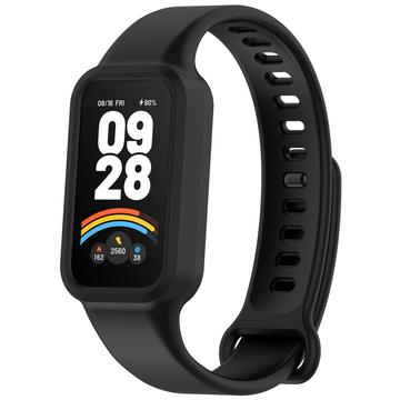 Xiaomi Smart Band 9 Active/Redmi Band 3 Zamienny Pasek Silikonowy ze Zintegrowaną Ramką
