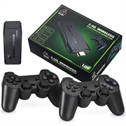 Y3 Lite Video Game Stick HDMI z dwoma bezprzewodowymi kontrolerami 2.4G - wbudowane 3000 gier, 32G