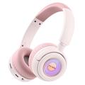 YESIDO EP06 Bezprzewodowe słuchawki muzyczne Bluetooth Stereo dla dzieci - różowe