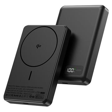 YF-P30 Kompatybilny z MagSafe Power Bank 10000mAh z portem PD USB-C 30W - Czarny