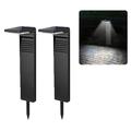 YH0801 Lampa ogrodowa zasilana energią słoneczną - 2 szt. - Białe światło