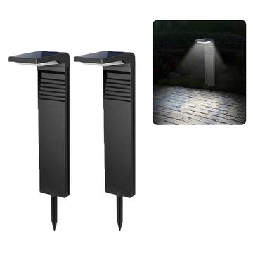 YH0801 Lampa ogrodowa zasilana energią słoneczną - 2 szt. - Białe światło