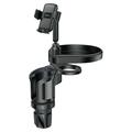 Wielofunkcyjny uchwyt samochodowy Yesido C274 4 w 1 - 4.7"-7.2" - czarny