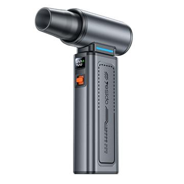 Bezprzewodowy ręczny wentylator / dmuchawa do kurzu / odkurzacz Yesido YF19 3 w 1 - czarny