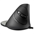 Zelotes T-30 Pionowa Mysz do Grania z 6 Przyciskami - Czarna