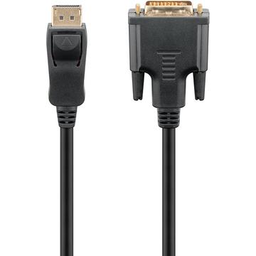 Kabel przejściowy do DisplayPort/DVI-D Pozłacany