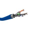 Kabel Internetowy S/FTP CAT 7A+ Goobay - 250m - Niebieski