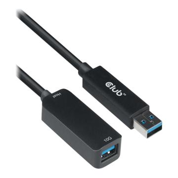 Przedłużacz USB 3.2 Gen 2 Club 3D - 5m - Czarny