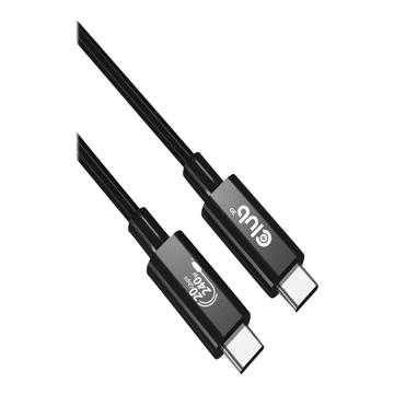 Club 3D USB4 Gen2x2 Kabel USB Type-C - 2m - Czarny