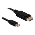 Delock Kabel Mini DisplayPort męski -> DisplayPort męski - 7m - Czarny