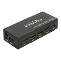 Przełącznik DeLock HDMI UHD 5x1 - 50Hz/60Hz - Czerń