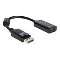 Delock Adapter męski DisplayPort > żeński HDMI - Czarny
