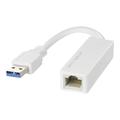 Adapter Sieciowy DELTACO z USB-A na Gigabit Ethernet - Czarny