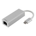 DELTACO PRIME Netværksadapter USB-C 3.1 1Gbps Kabling