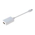 Adapter DIGITUS Mini DisplayPort / HDMI - 15cm - Biały
