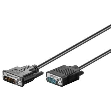 Kabel DVI-I/VGA Full HD, gotowy