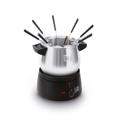 FRITEL Rodzinny Garnek Fondue - 1.5l - Szary / Czarny