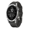 Garmin fenix 7 Zegarek sportowy - 47 mm - Czarny / Srebrny