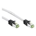 Kabel krosowy goobay CAT 8.1 SFTP, PiMF - 25cm