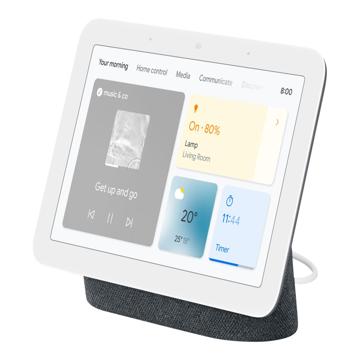 Google Nest Hub (2. generacji) Inteligentny wyświetlacz - Czarny Węgiel