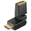 Adapter HDMI™ 360°, Guldpläterad