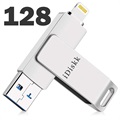 Pamięć Flash iDiskk OTG - USB Type-A/Lightning - 128GB