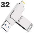 Pamięć Flash iDiskk OTG - USB Type-A/Lightning - 32GB