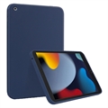 Etui z Płynnego Silikonu do iPad 10.2 2019/2020/2021 - Ciemnoniebieski
