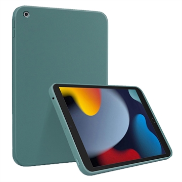 Etui z Płynnego Silikonu do iPad 10.2 2019/2020/2021 - Zieleń