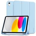 iPad 2022/2025 Etui Tech-Protect SmartCase Pen Tri-Fold Folio - Błękitne