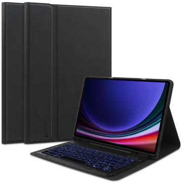 Etui z klawiaturą Bluetooth Samsung Galaxy Tab S10 FE/2022/2024 Tech-Protect SmartCase Pen - czarne