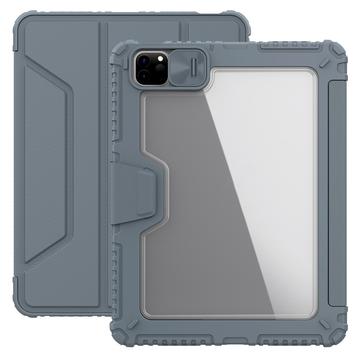 iPad Air 11 (2024)/iPad Pro 11 2022/2021/2020/iPad Air 2022/2020 Inteligentny Pokrowiec Folio Nillkin Bumper - Szary / Transparentny