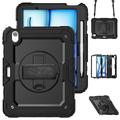 Etui hybrydowe Tech-Protect Solid360 do iPad Air 11 2024/2025 z paskiem - czarne