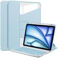 Obrotowe etui Smart Case 360 z klawiaturą Bluetooth do iPad Air 11 2024/2025