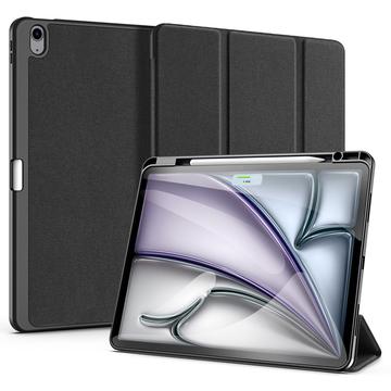 iPad Air 13 2024/2025 Zamykane Etui Smart Tri-Fold Dux Ducis Domo - Czarne