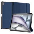 iPad Air 13 2024/2025 Zamykane Etui Smart Tri-Fold Dux Ducis Domo - Błękit