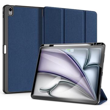 iPad Air 13 2024/2025 Zamykane Etui Smart Tri-Fold Dux Ducis Domo - Błękit