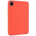 iPad Air 13 2024/2025/iPad Pro 12.9 2018/2020/2021/2022 Etui z Płynnego Silikonu - Czerwień