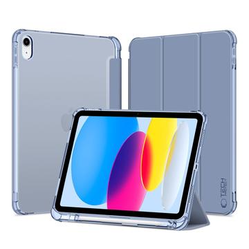 iPad 2022/2025 Tech-Protect SmartCase Pen Etui folio składane na trzy części - Kryształowy błękit