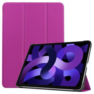 iPad Air 11 (2024) Inteligentne Etui Folio z Serii Tri-Fold - Fiolet