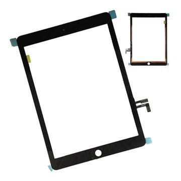 Szybka Wyświetlacza i Ekran Dotykowy iPad Air, iPad 9.7 - Czarna Ramka