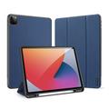 iPad Pro 12.9 2020/2021/2022 Zamykane Etui Smart Tri-Fold Dux Ducis Domo - Błękit