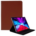 360 Obrotowe Etui Folio iPad Pro 12.9 (2021) - Brązowe