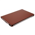 360 Obrotowe Etui Folio iPad Pro 12.9 (2021) - Brązowe