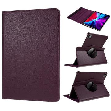 iPad Pro 13 (2024) 360 Obrotowe Etui Folio - Ciemny fiolet