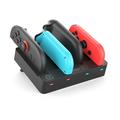 iPega PG-SW2081 Stacja ładująca 8 w 1 do kontrolerów Nintendo Switch 1/2 Joy-Con