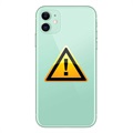 Naprawa Klapki Baterii iPhone 11 - z ramką - Zieleń
