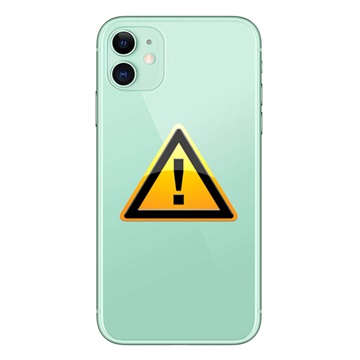 Naprawa Klapki Baterii iPhone 11 - z ramką - Zieleń